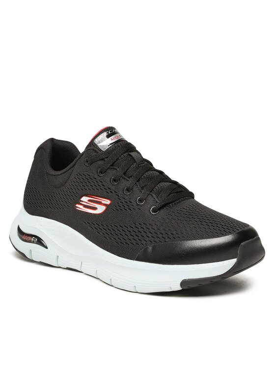 Skechers Skechers Snīkeri Arch Fit 232040WW/BKRD Melns