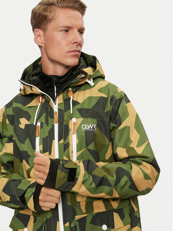 Colourwear Colourwear Skijacke Falk Jacket M 7010290 Grün Regular Fit