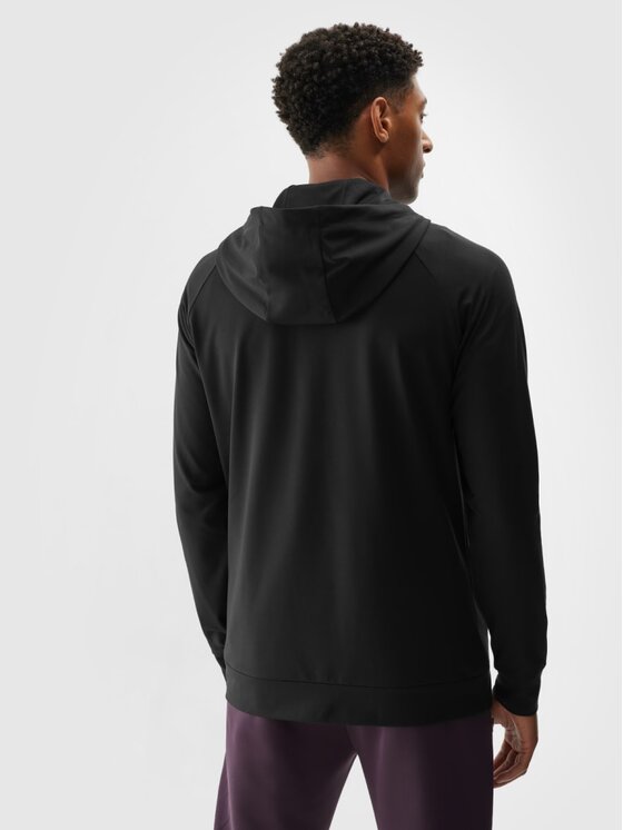 4F 4F Felpa tecnica 4FWAW24TFSWM403-20S Nero Regular Fit