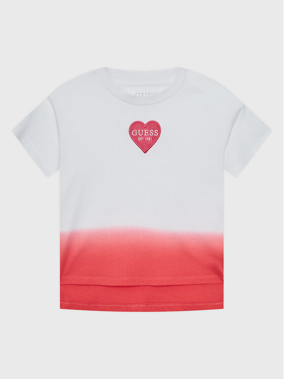 Guess Tricou J3GI05 K8HM0 Colorat Regular Fit
