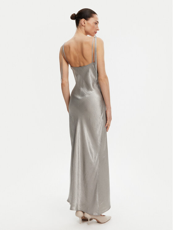 Herskind Herskind Estélyi ruha Sanderson 5557196 Ezüst Regular Fit