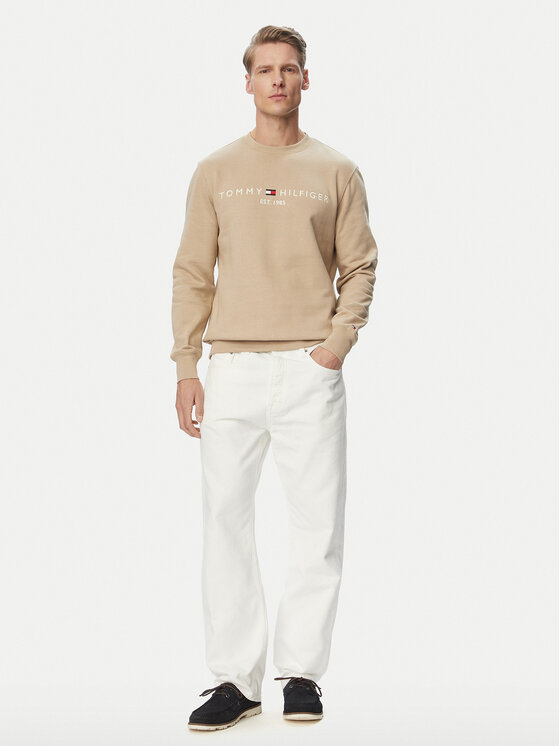 Tommy Hilfiger Tommy Hilfiger Jopa Logo MW0MW11596 Bež Regular Fit
