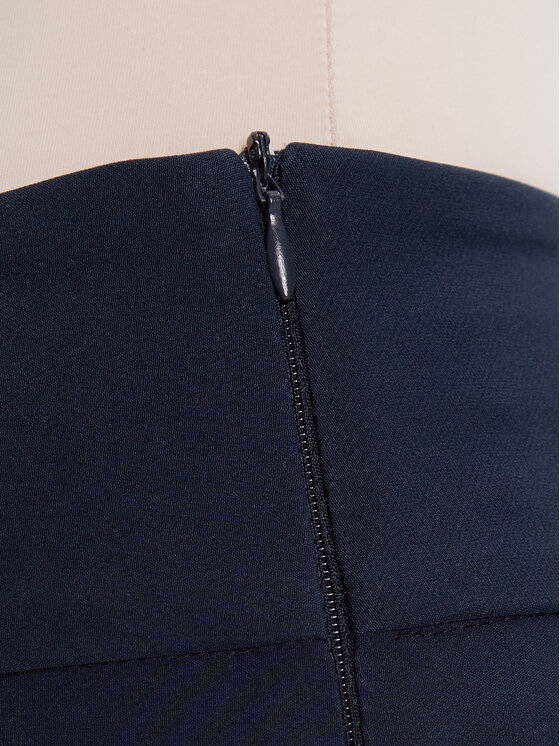 Rinascimento Rinascimento Szövet nadrág CFC0125318003 Sötétkék Flare Fit