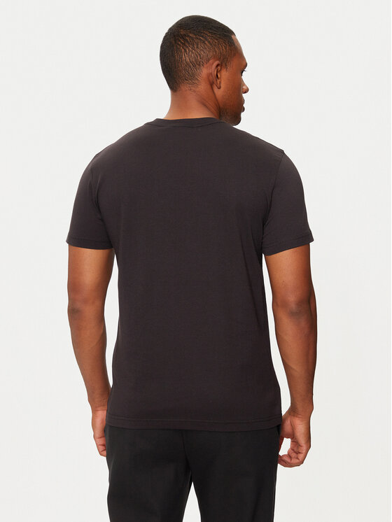 Versace Jeans Couture Versace Jeans Couture Tricou 77GAHT05 Negru Regular Fit