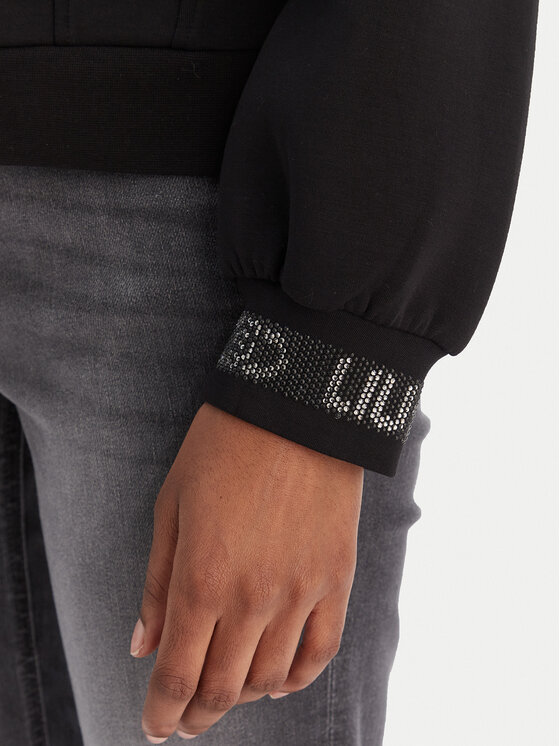 Liu Jo Sport Liu Jo Sport Majica dugih rukava TF5090 J4616 Crna Regular Fit