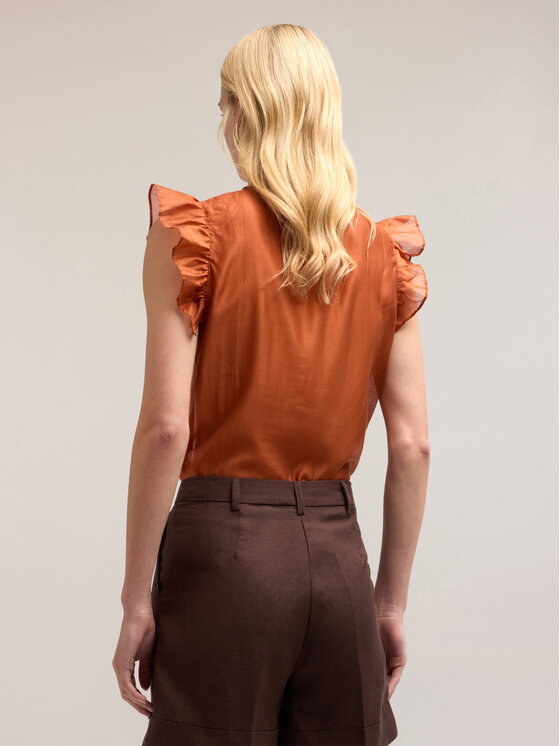 Motivi Motivi Blusa 2001Q001899N022 Arancione Regular Fit
