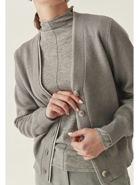 TATUUM Tatuum Sveter NIXIE Sivá Classic Fit