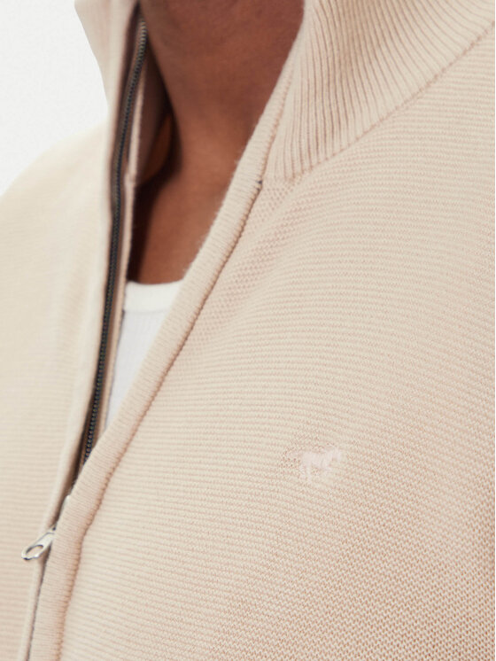 Mustang Mustang Strickjacke Escondido 1016847 Beige Regular Fit