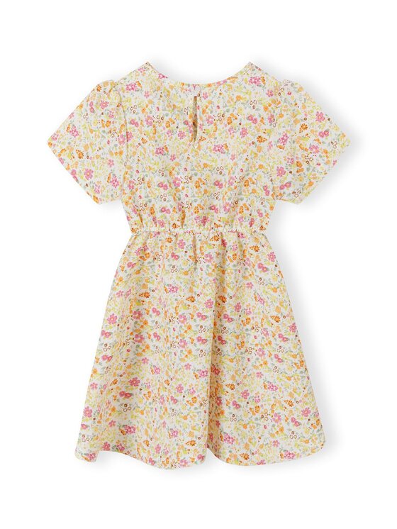 MINOTI MINOTI Sukienka codzienna 22dress50 Żółty Regular Fit