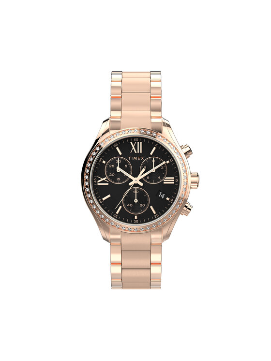 Ceas Timex Dress Chronograph TW2W20100 Aur roz
