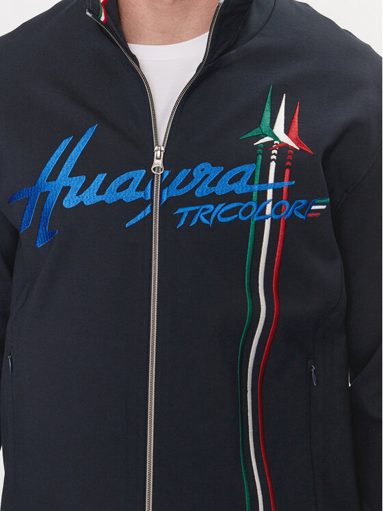 Aeronautica Militare Aeronautica Militare Majica dugih rukava 241FE1790F509 Tamnoplava Regular Fit