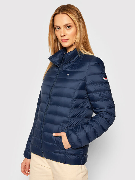 Tommy Jeans Giubbotto piumino Tjw Lightweight Down Packable DW0DW08809 Blu  scuro Regular Fit • Modivo.it
