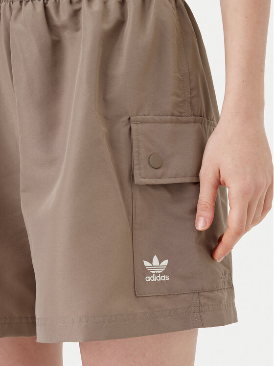 adidas adidas Sportske kratke hlače Essentials Woven JD0790 Bež Loose Fit
