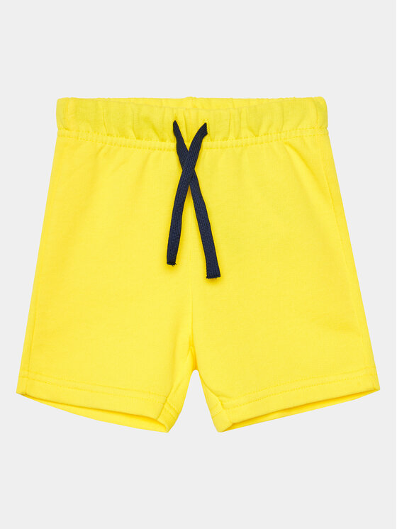 United Colors Of Benetton United Colors Of Benetton Sportiniai šortai 3J70G900P Geltona Regular Fit