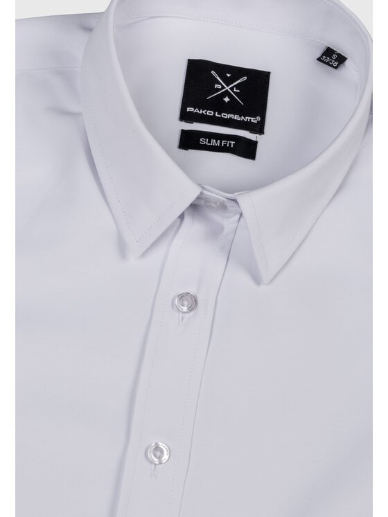 Pako Lorente Pako Lorente Koszula P0B2B-1X-002 Biały Slim Fit