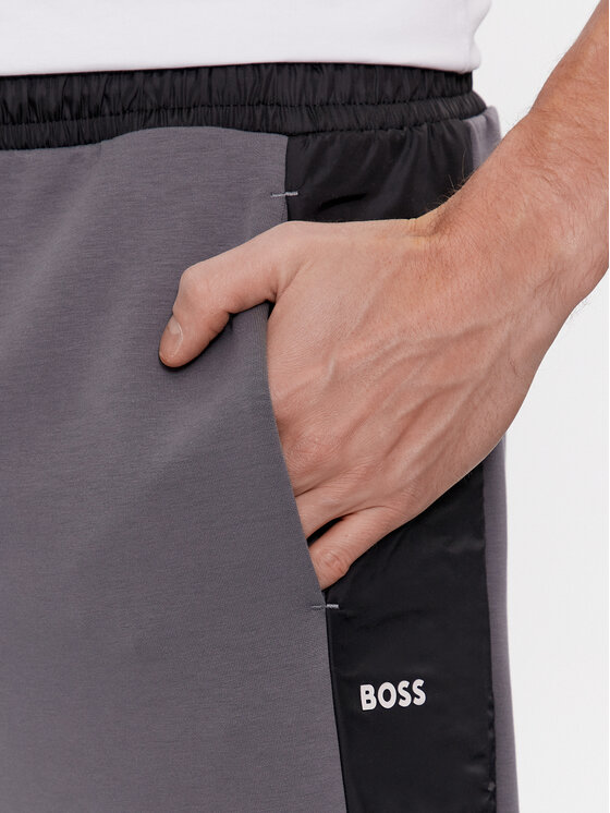 BOSS Boss Sportinės kelnės Hadikon 50504888 Pilka Relaxed Fit