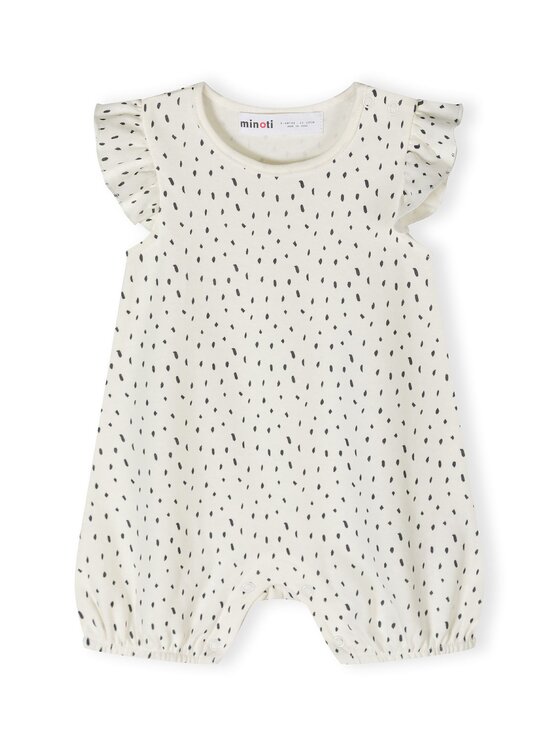 MINOTI MINOTI Komplet 2 par pajacy 24babypack40 Biały