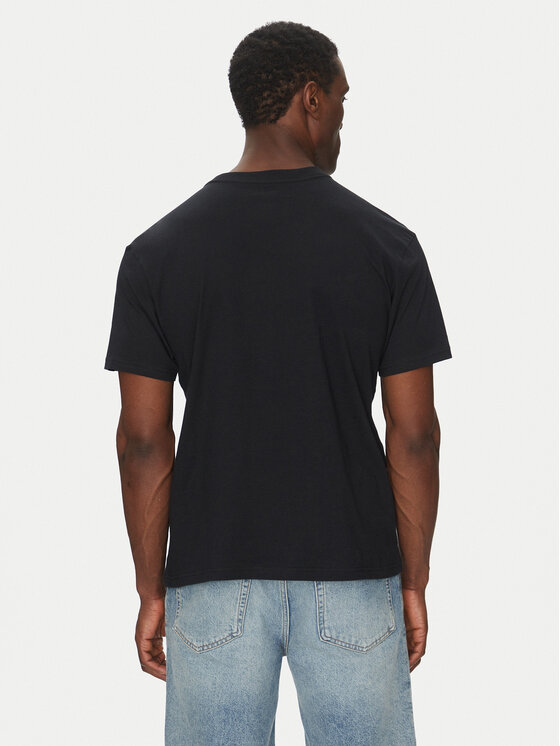 Quiksilver Quiksilver T-Shirt EQYZT08056 Czarny Regular Fit