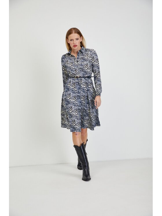 Orsay Orsay Sukienka 471696-660000__40 Biały Regular Fit