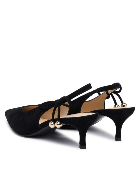 Furla Furla Обувки на ток Poppy Slingback YM24FPO C10000 CN O6000 Черен