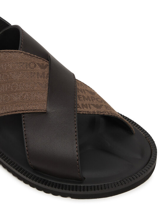 Emporio Armani Emporio Armani Sandále EM004323 AF25617 M6354 Hnedá