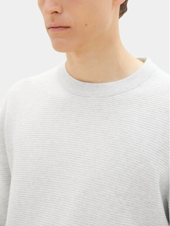 Tom Tailor Denim Tom Tailor Denim Pullover 1038285 Grau Regular Fit