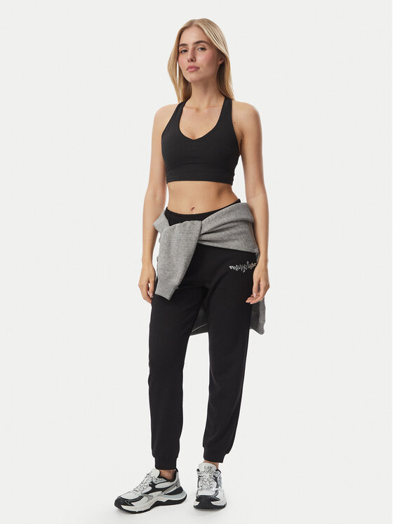 EA7 Emporio Armani EA7 Emporio Armani Spodnji del trenirke 7W001661 AF24375 UC001 Črna Regular Fit