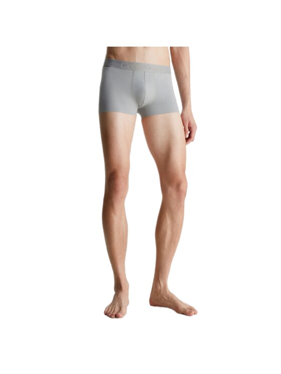 Calvin Klein Calvin Klein Boxerky LOW RISE TRUNK ULTRA SUPPORT 000NB3680A Šedá