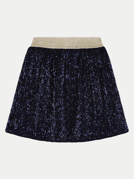 Billieblush Billieblush Szoknya U20418 Sötétkék Regular Fit