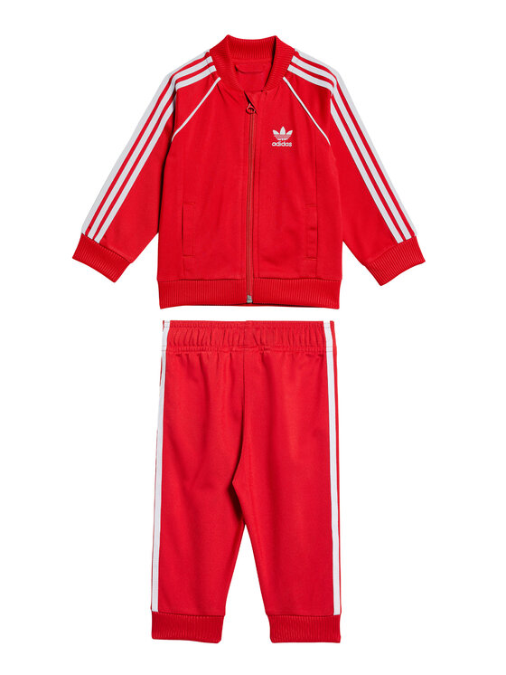 adidas adidas Trening adicolor SST IX7623 Roșu Regular Fit