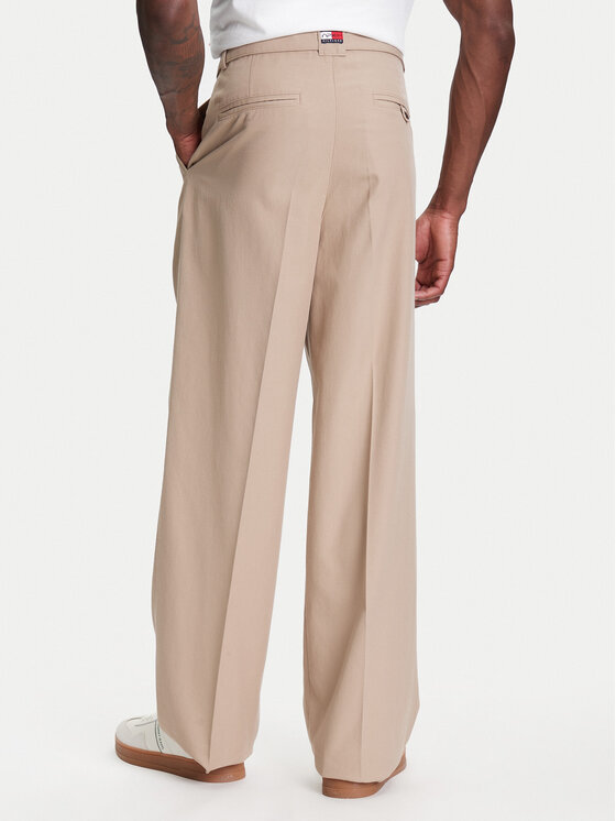 Tommy Hilfiger Tommy Hilfiger Stoffhose F1 Movie Public MW0MW41373 Beige Straight Fit