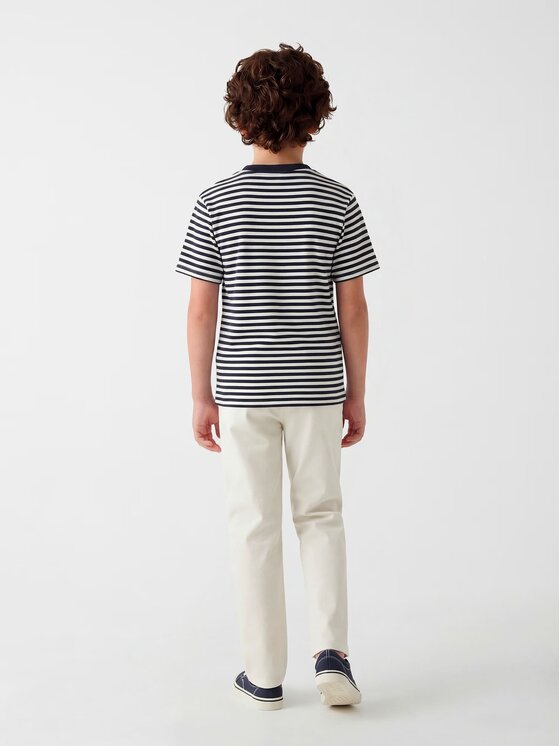 Guess Kids Guess Kids Spodnie materiałowe 181435 Beżowy Regular Fit
