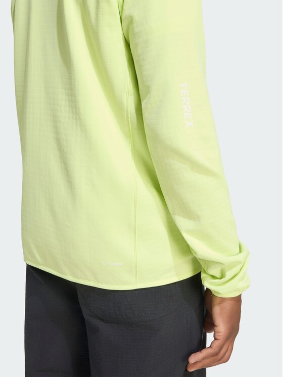 adidas adidas Bluza techniczna 165062 Żółty Slim Fit