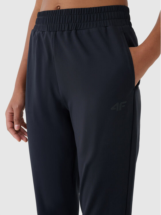 4F 4F Spodnie dresowe MULTI ACTIVE Czarny Regular Fit