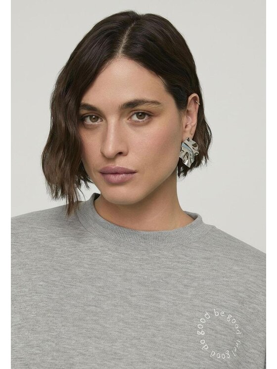 Fiorella Rubino Fiorella Rubino Felpa G812L008781N013 Grigio Regular Fit