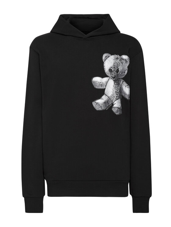 PHILIPP PLEIN PHILIPP PLEIN Mikina 779 Čierna Regular Fit
