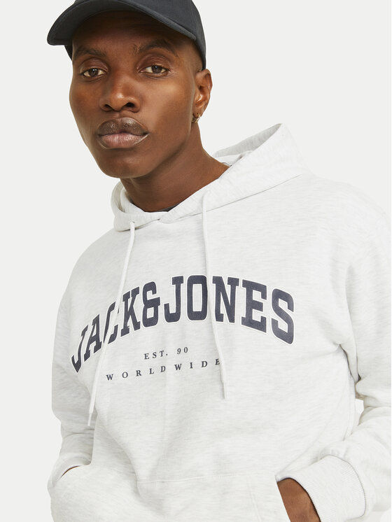 Jack & Jones Jack & Jones Bluză 12256521 Gri Relaxed Fit