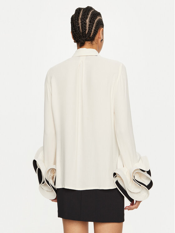 Elisabetta Franchi Elisabetta Franchi Särk CA-T96-47E2 Ekrüüvärv Regular Fit