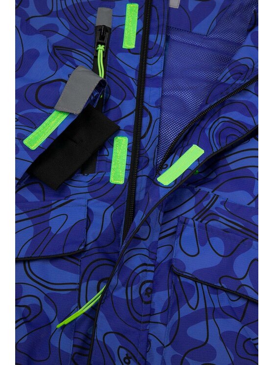 Lemon Explore Lemon Explore Kurtka przejściowa WL6152201OWB-014 Niebieski Regular Fit