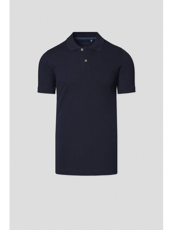 Lancerto Lancerto Polo Cassian PO073125000004 Granatowy Regular Fit