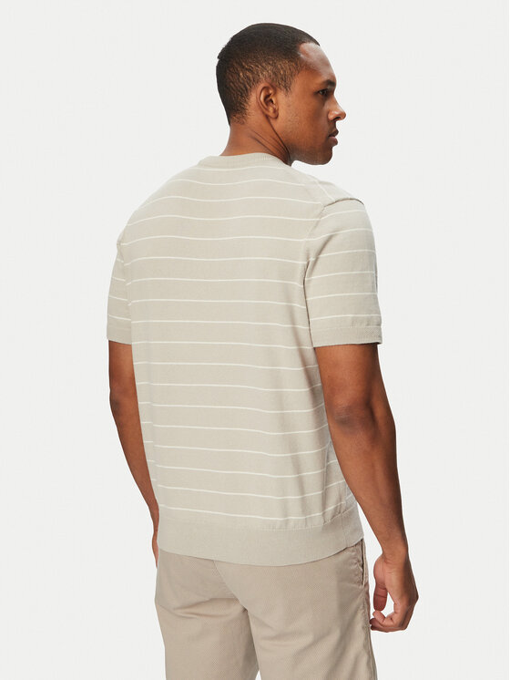BOSS BOSS T-shirt Kanacho 50561004 Grigio chiaro Regular Fit