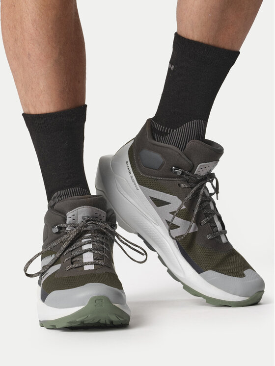 Salomon Salomon Bakancs Elixir Activ Mid Gore-Tex L47457000 Szürke