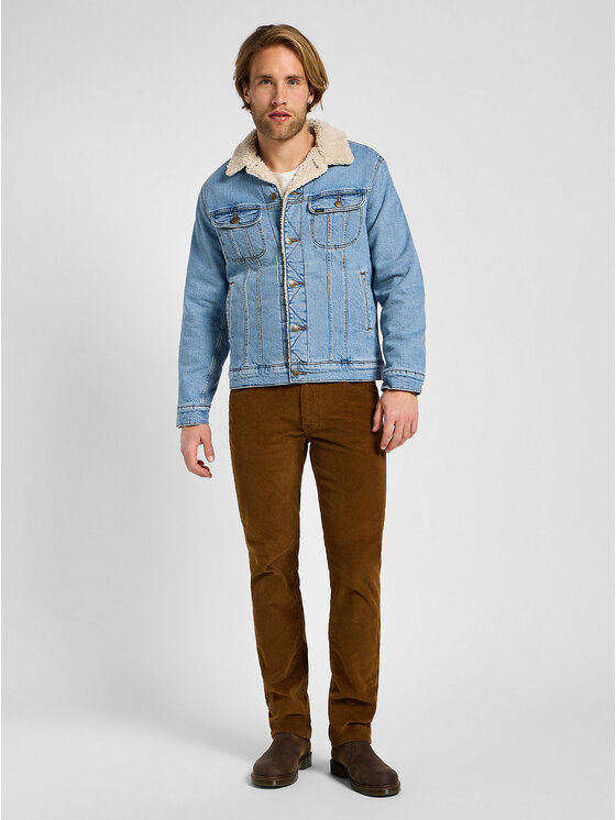 Lee Lee Kurtka jeansowa 112355556 Niebieski Regular Fit