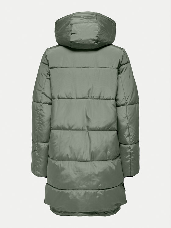 ONLY ONLY Talvejope New Nora 15304792 Roheline Regular Fit