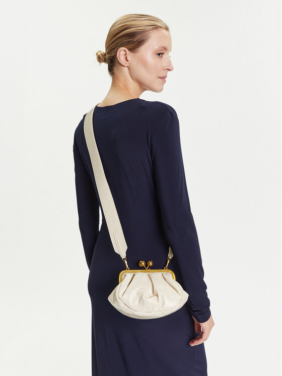 Weekend Max Mara Weekend Max Mara Borsetta Navetta 2525516214600 Écru