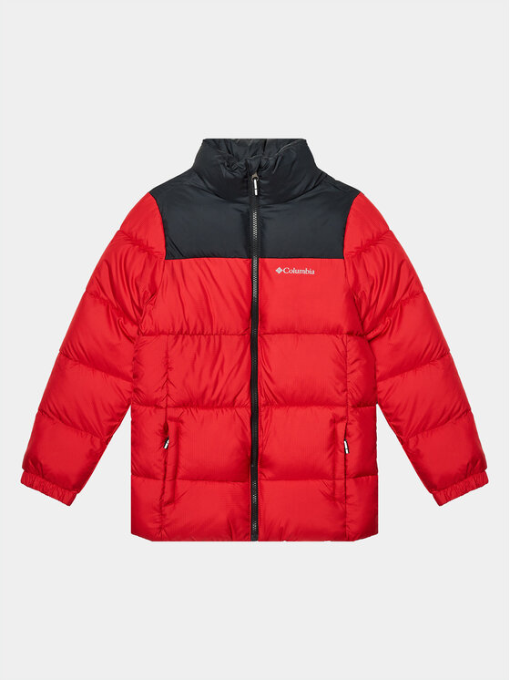 Kurtka zimowa Columbia, Rozmiar XS, Czerwona, Puffect Jacket