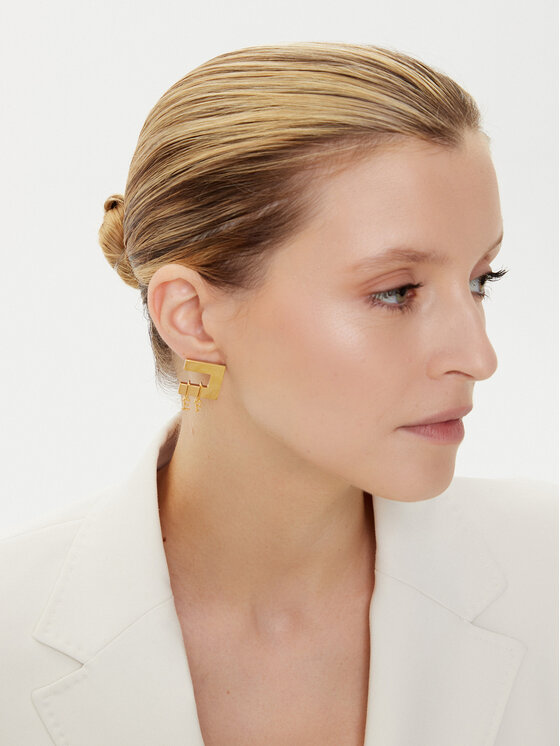 Elisabetta Franchi Elisabetta Franchi Naušnice OR-03K-56E2-V150 Zlatna