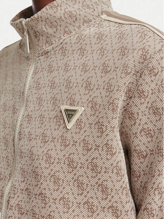 Guess Guess Bluza V6YQ28 K5183 Beżowy Regular Fit