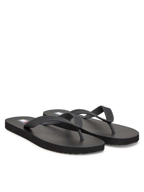 Tommy Jeans Tommy Jeans Japonki Tjm Beach Sandal EM0EM01560 Czarny