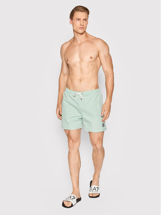 Pantaloncini da bagno Milos 12210937 Verde Regular...